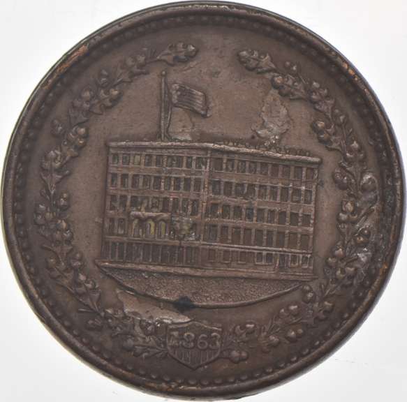 Willards & Jacksons Civil War Token NY 630 CIHA R-7