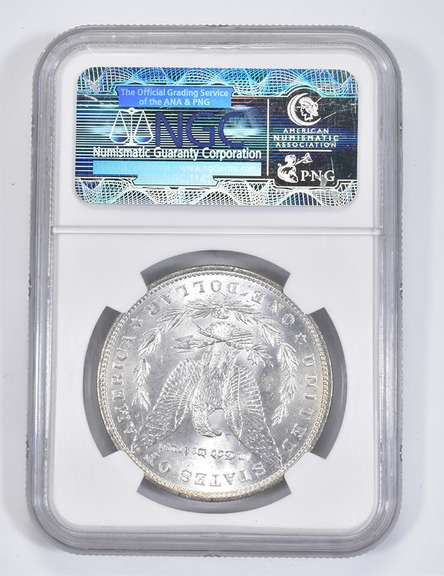MS64* 1888 Morgan Silver Dollar - CAC - Graded NGC Insane Rainbow