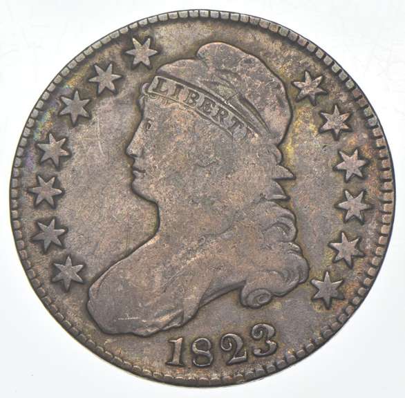 1823 Capped Bust Half Dollar - 101 - Brok 3