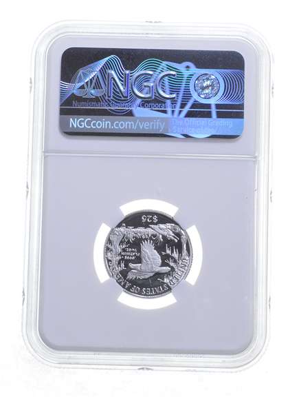 PF70 UCAM 1999-W $25 American Platinum Eagle - Graded NGC