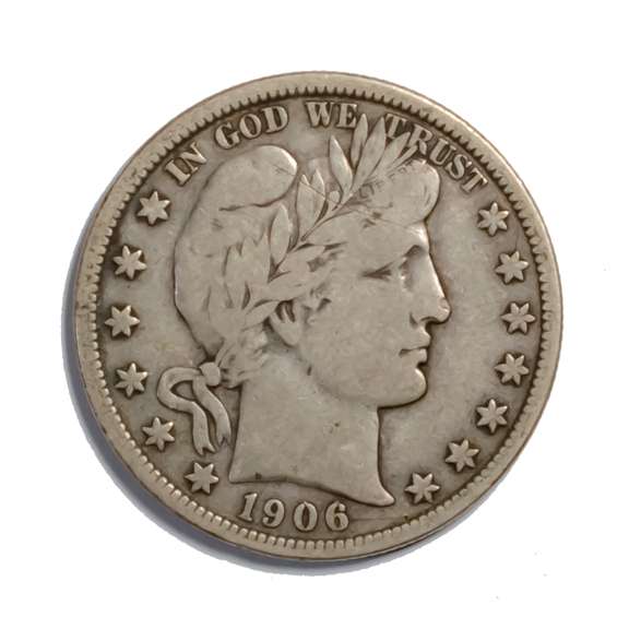 1906 O Barber Half