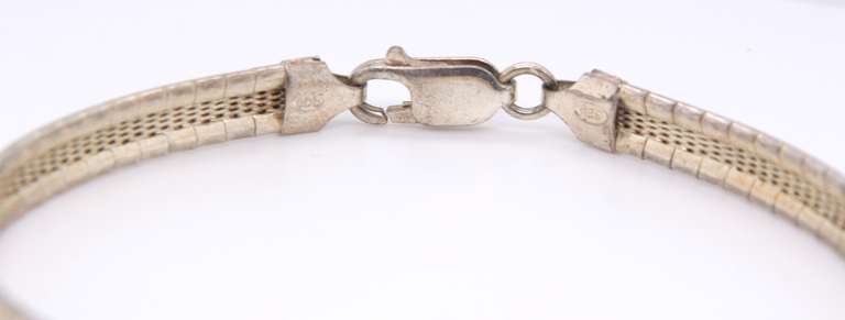 Italian Sterling Silver Bracelet
