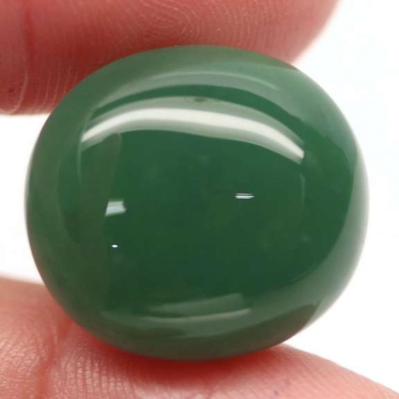 Stunning 21.33ct forest green Chalcedony