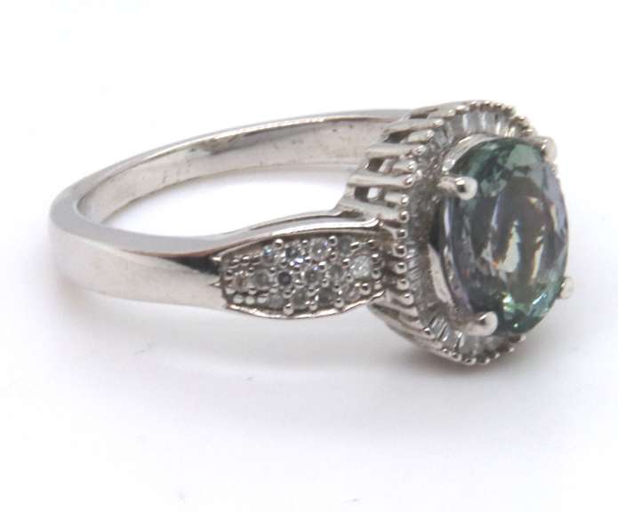Sterling Silver Gemstone Ring