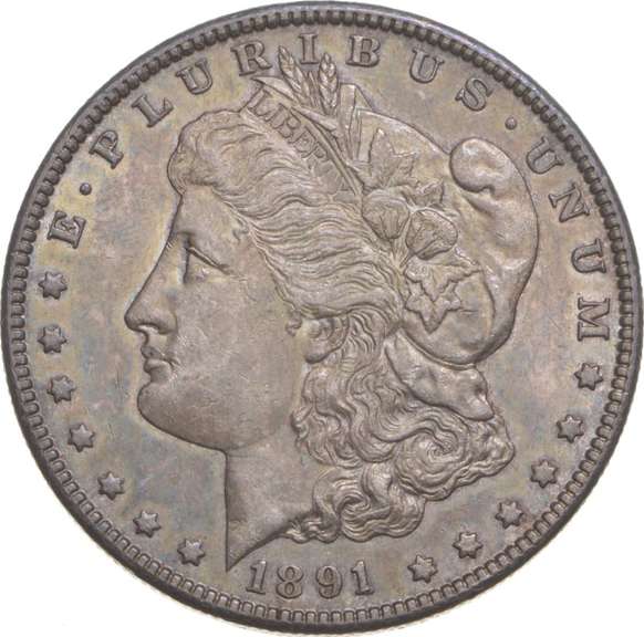 1891-CC Morgan Silver Dollar