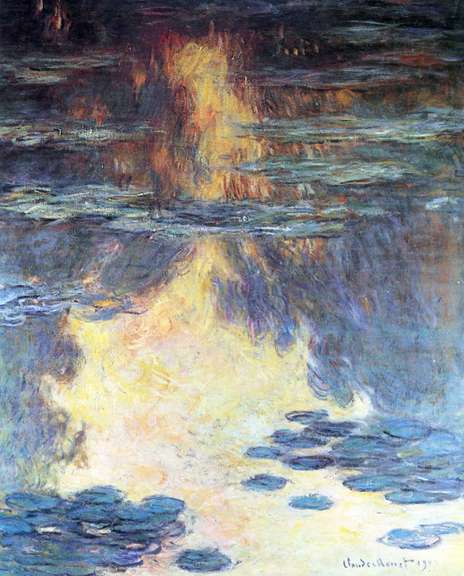 Claude Monet - Water Lilies Landscape II