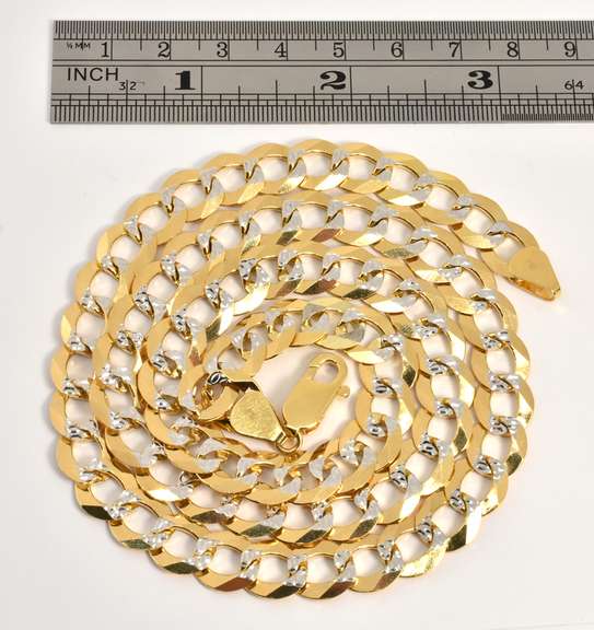 Hefty Curb Link Necklace