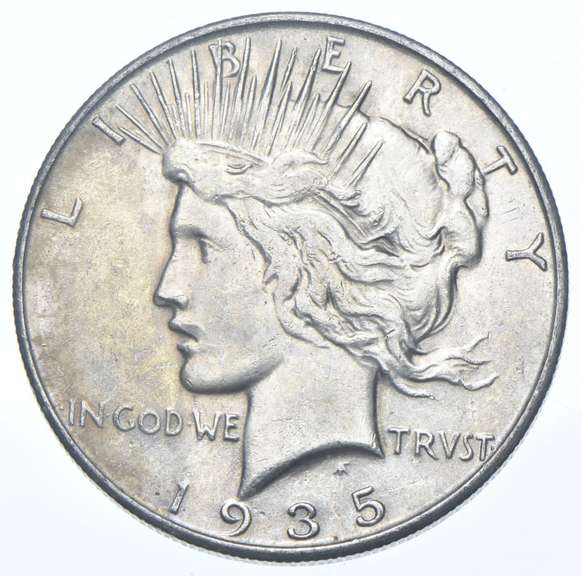 1935-S Peace Silver Dollar