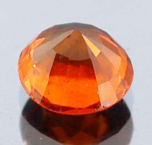 Amazing red orange color in this 3.28ct Garnet