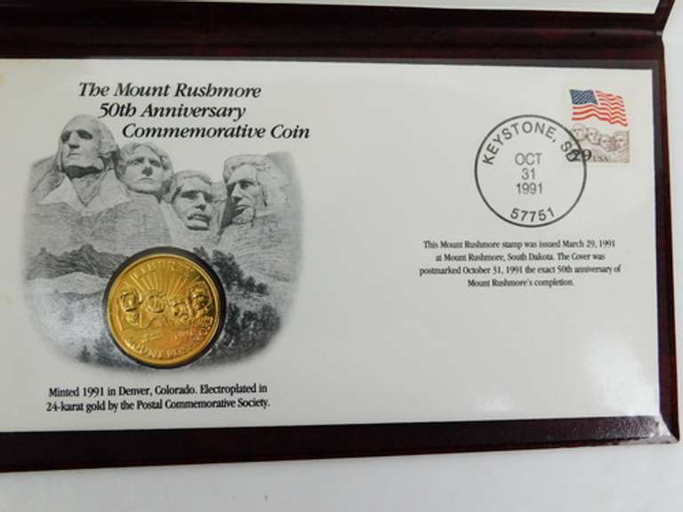 Mt. Rushmore 50th Anniversary Commemorative Coin