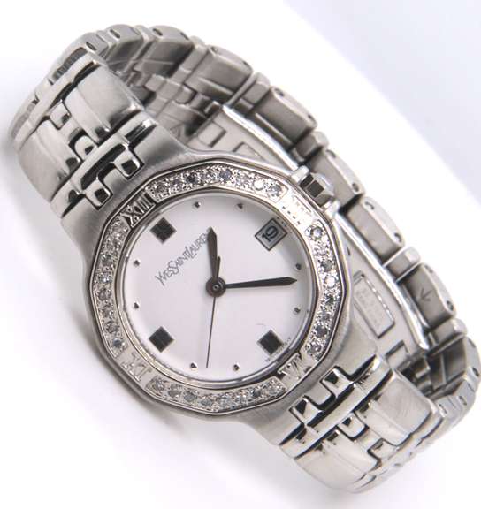 YSL Quartz Diamond Watch