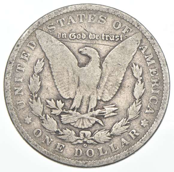 1896-O Morgan Silver Dollar - Micro O