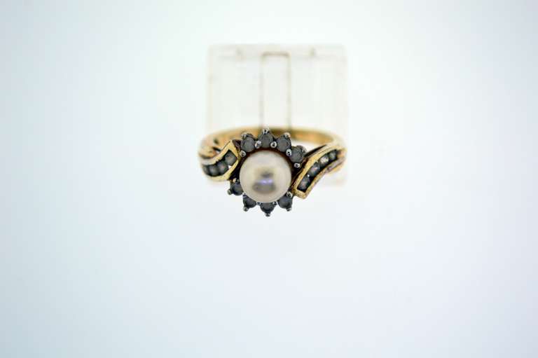 Sterling Silver Pearl Ring