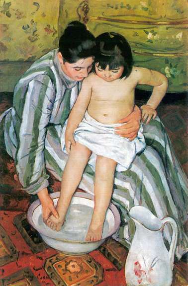 Mary Cassett The Bath
