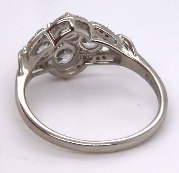 Sterling Silver Cubic Zirconia Ring