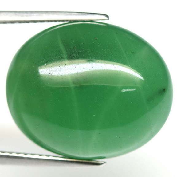 Gorgeous 19.66ct rich green Aventurine cabochon