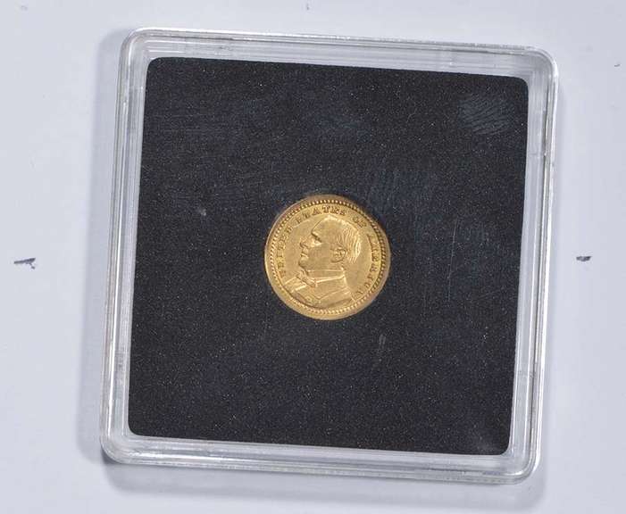 1903 $1 Louisiana Purchase Commemorative Gold Dollar McKinley