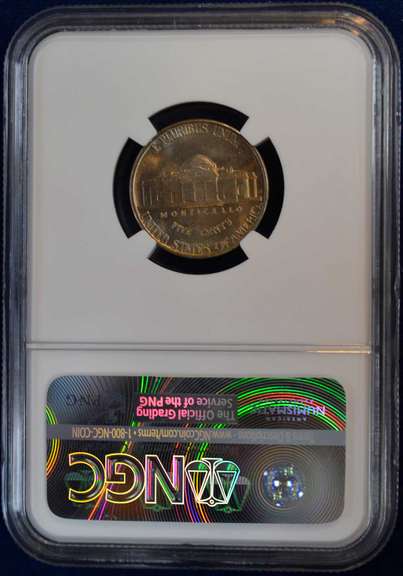 1947-D NGC MS65 5FS Jefferson Nickel.