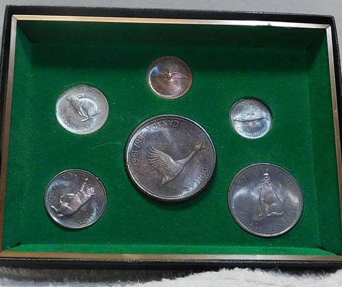 Canada 1967 Sil Bank Mint Anniversary Set