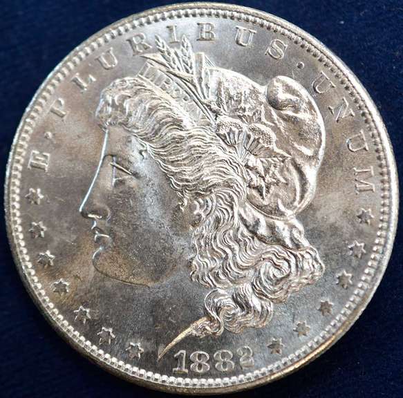 1882-S Morgan Silver Dollar Uncirculated