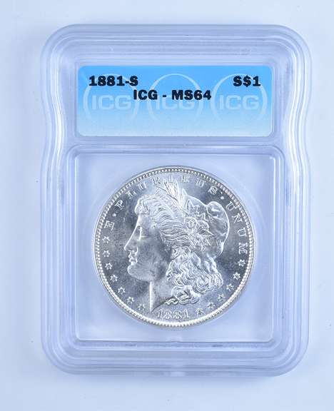 1881-S Morgan Silver Dollar