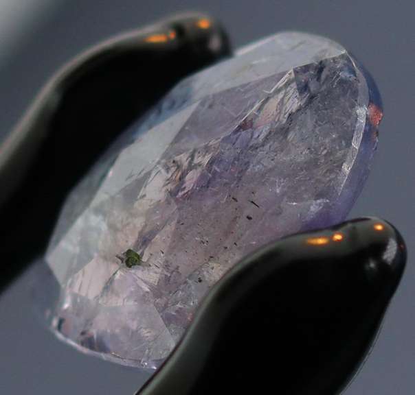 Flat Rose Cut! 8.54ct violet blue Tanzanite