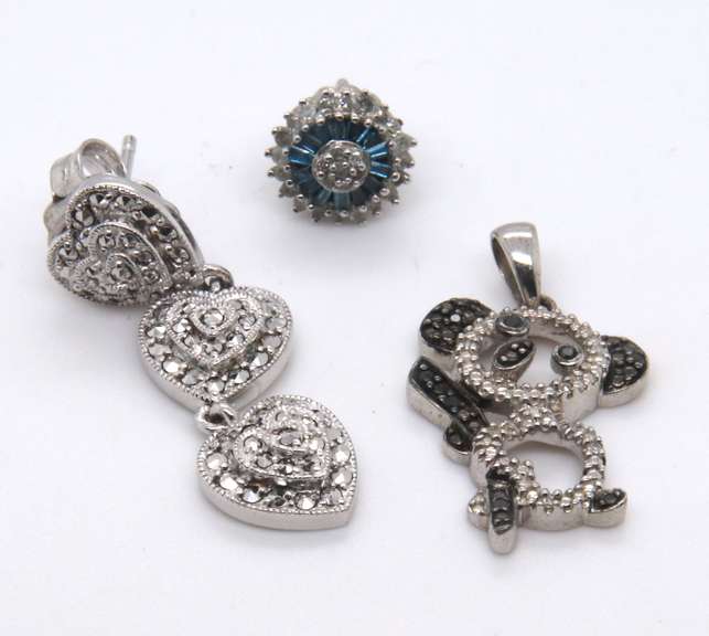 Lot of Sterling Silver Jewelry