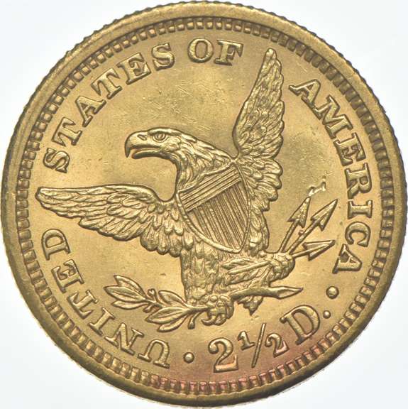 1907 $2.50 Liberty Head Gold Quarter Eagle