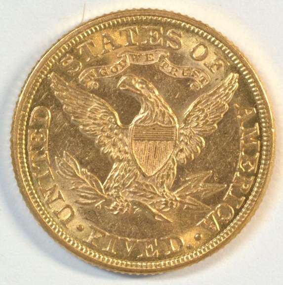 Fresh Choice BU 1881 US $5 Liberty Gold Piece