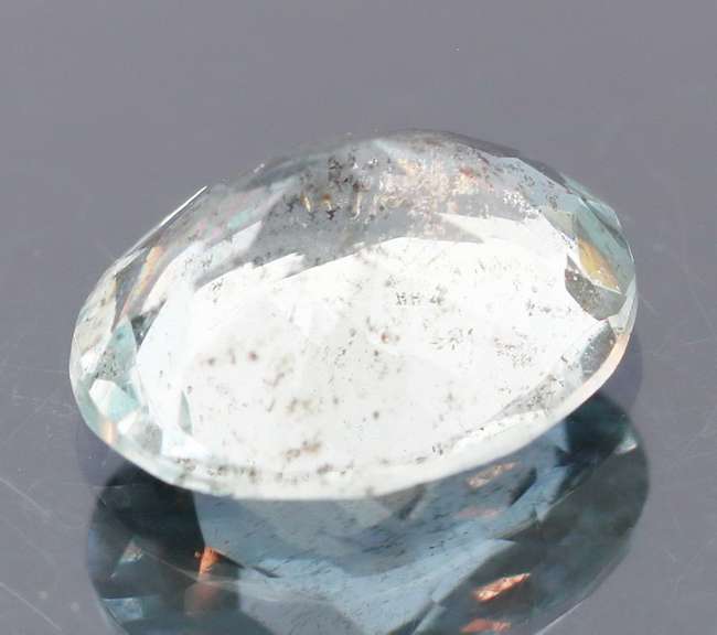 Gorgeous 2.81ct untreated platinum blue Aquamarine