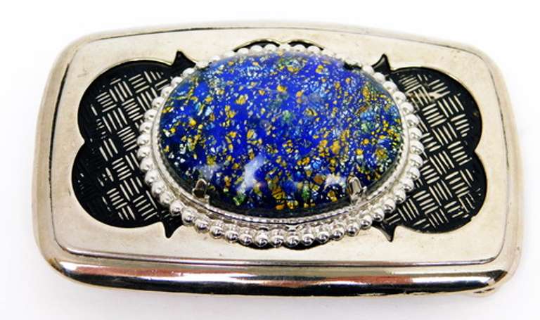 Large Ornate Belt Buckle