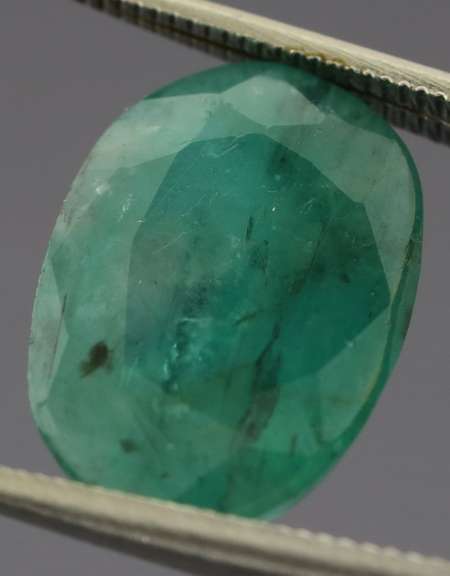 Stunning 4.37ct mine cut pure Zambian Emerald