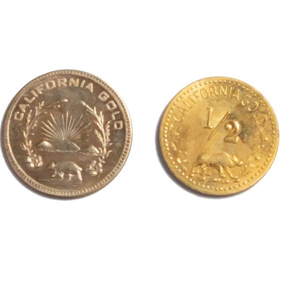 2 10 K California Gold Rounds