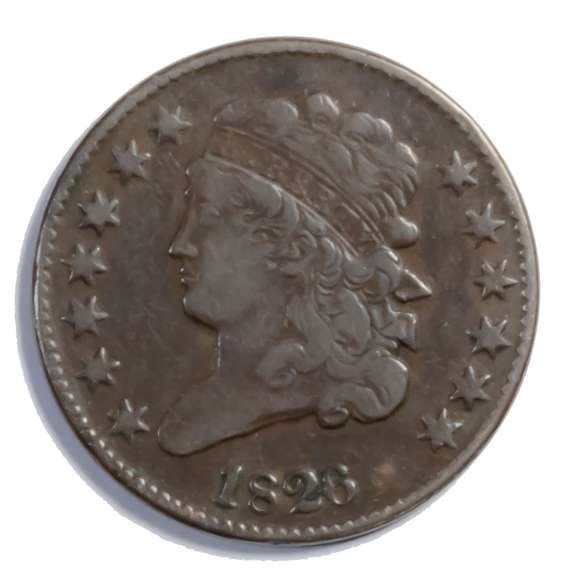 1826 Half Cent
