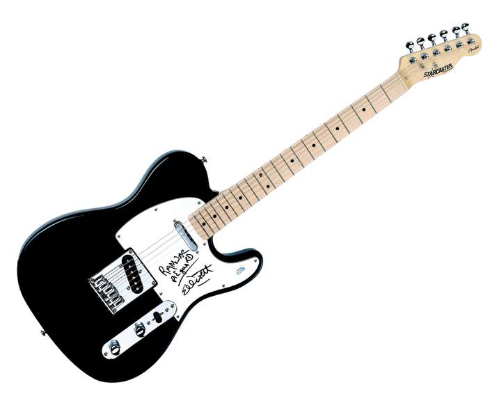 Ramblin' Jack Elliott Autographed Signed Guitar Legendary Folk Singer ACOA