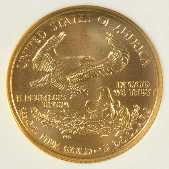 Perfect NGC MS70 EARLY RELEASES 2007 $5 American Gold Eagle