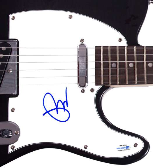 Pete Wentz Autographed Fall Out Boy Signed Guitar ACOA