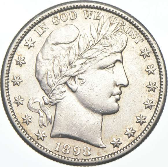 1898-S Barber Half Dollar