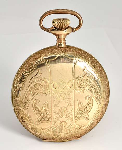 Elegant Illinois Gold Filled Pocket Watch