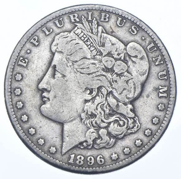 1896-S Morgan Silver Dollar