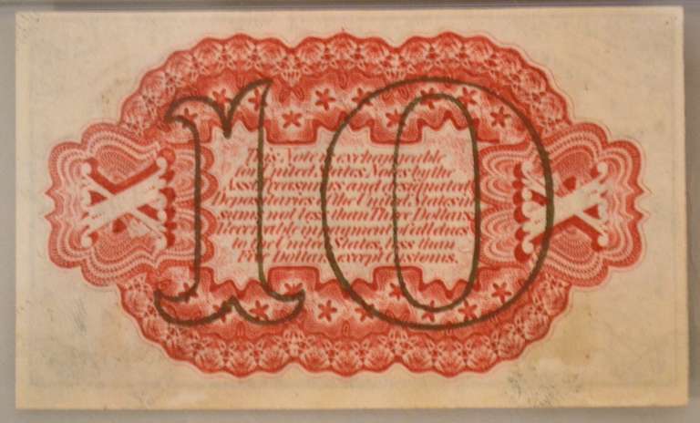 10 Cent Third Issue Fractional Currency PMG CH 64  Unc
