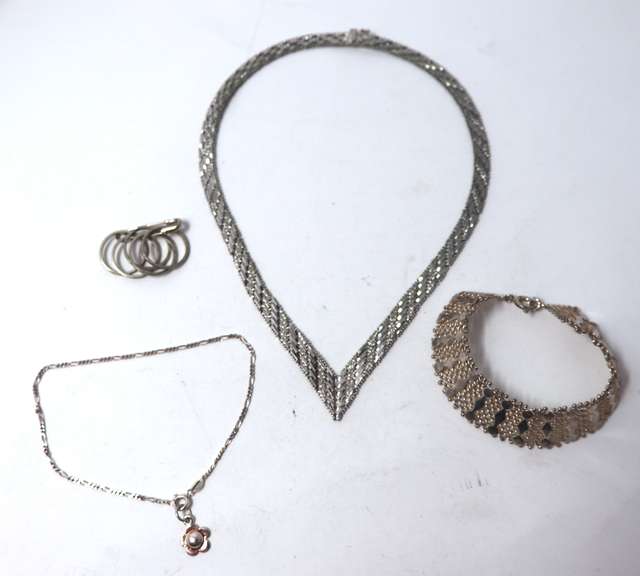 Lot of Vintage Sterling Silver Jewelry