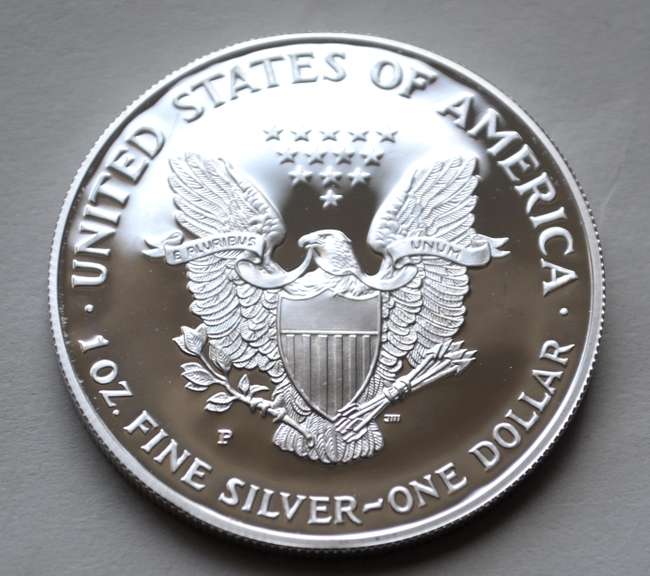 1999 Proof Silver Eagle With Box &Paper