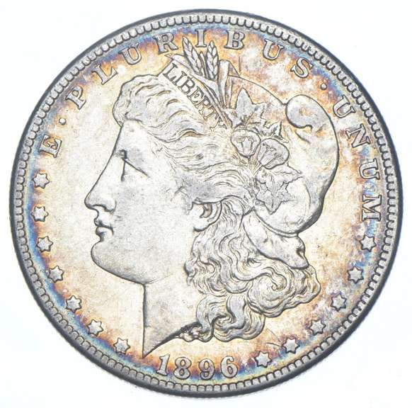 1896-S Morgan Silver Dollar
