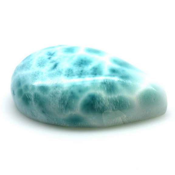 Collectors 18.95ct sky blue Larimar cabochon