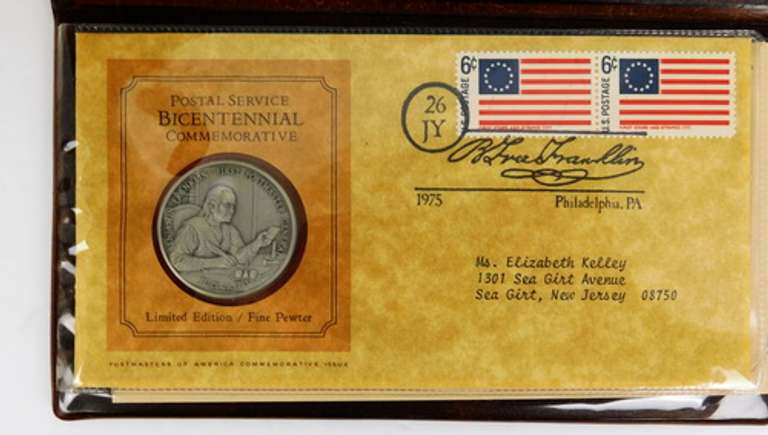 Postal Service L.E. Fine Pewter Coin w/COA