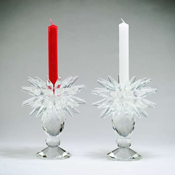 Fireworks Pair Candlestick