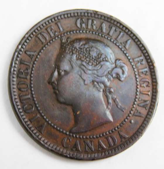 1886 Canada Large Cent