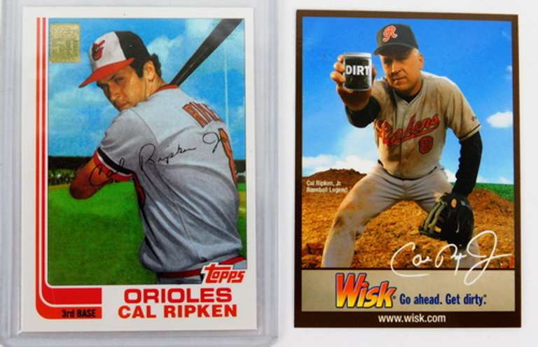 2 Cal Ripken, Jr. Baseball Cards