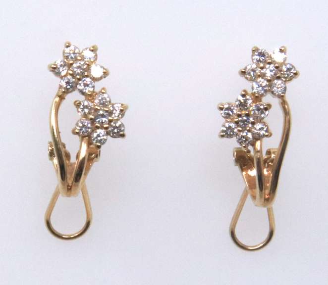 Sterling Silver Cubic Zirconia Earrings